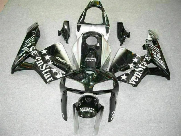 2005-2006 Black Honda CBR600RR Motorcycle Fairings 2005-2006 Black Honda CBR600RR Motorcycle Fairings