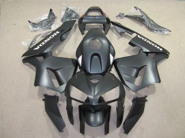 2005-2006 Black Honda CBR600RR Motorcycle Fairings Kit 2005-2006 Black Honda CBR600RR Motorcycle Fairings Kit