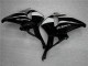 2005-2006 Black Honda CBR600RR Motorcycle Fairing Kit 2005-2006 Black Honda CBR600RR Motorcycle Fairing Kit