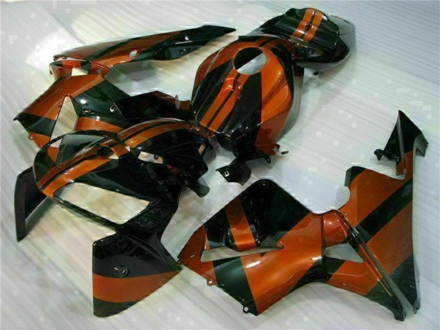 2005-2006 Black Red Honda CBR600RR Motor Fairings 2005-2006 Black Red Honda CBR600RR Motor Fairings