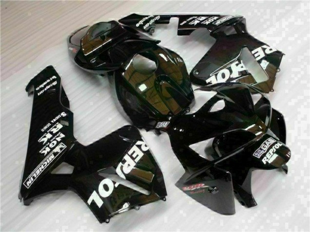 2005-2006 Black Repsol Honda CBR600RR Motorbike Fairing & Bodywork 2005-2006 Black Repsol Honda CBR600RR Motorbike Fairing & Bodywork