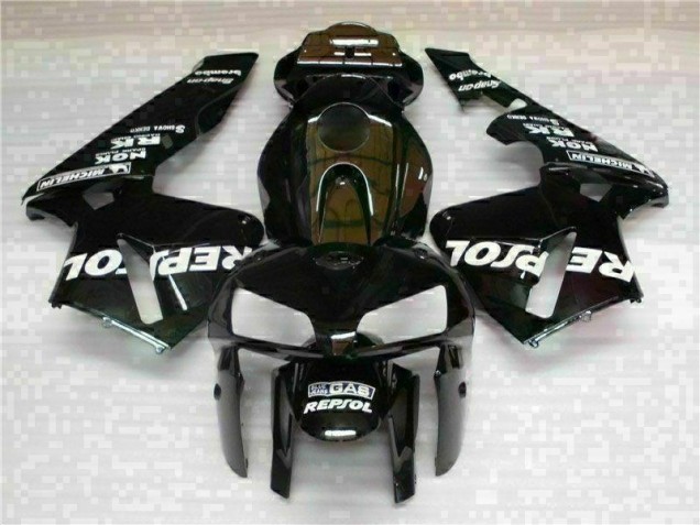 2005-2006 Black Repsol Honda CBR600RR Motorbike Fairing & Bodywork 2005-2006 Black Repsol Honda CBR600RR Motorbike Fairing & Bodywork