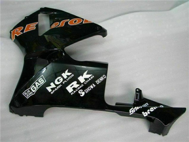 2005-2006 Black Repsol Honda CBR600RR Motorcycle Fairings 2005-2006 Black Repsol Honda CBR600RR Motorcycle Fairings