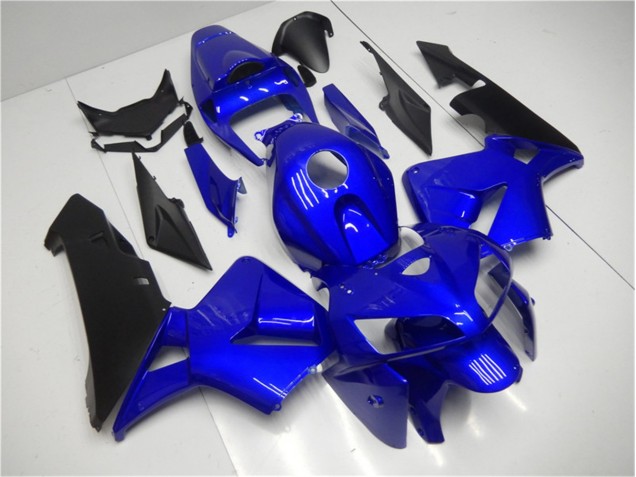 2005-2006 Blue Black Honda CBR600RR Motorbike Fairing Kits 2005-2006 Blue Black Honda CBR600RR Motorbike Fairing Kits