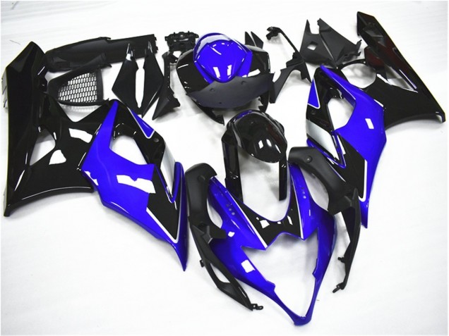 2005-2006 Blue Black Suzuki GSXR 1000 Motorcycle Replacement Fairings 2005-2006 Blue Black Suzuki GSXR 1000 Motorcycle Replacement Fairings