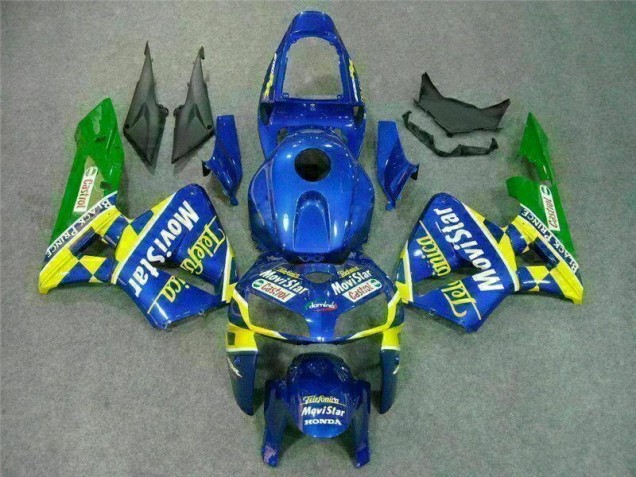 2005-2006 Blue Honda CBR600RR Bike Fairings 2005-2006 Blue Honda CBR600RR Bike Fairings