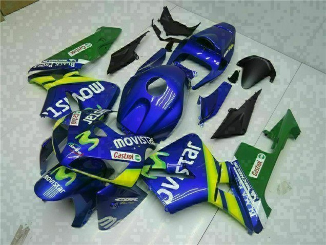 2005-2006 Blue Honda CBR600RR Motorbike Fairings 2005-2006 Blue Honda CBR600RR Motorbike Fairings
