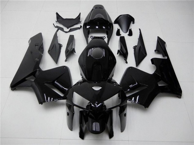 2005-2006 Glossy Black Honda CBR600RR Motorcycle Fairing Kit 2005-2006 Glossy Black Honda CBR600RR Motorcycle Fairing Kit