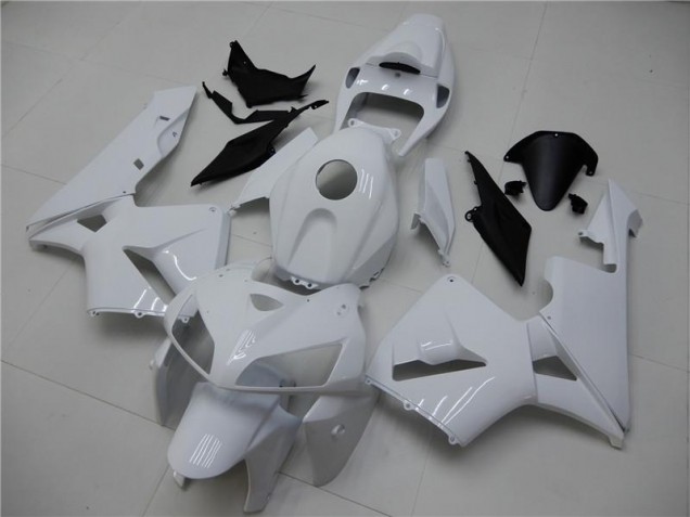 2005-2006 Glossy White Honda CBR600RR Replacement Motorcycle Fairings 2005-2006 Glossy White Honda CBR600RR Replacement Motorcycle Fairings
