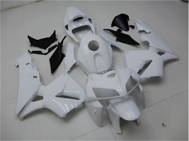 2005-2006 Glossy White Honda CBR600RR Replacement Motorcycle Fairings 2005-2006 Glossy White Honda CBR600RR Replacement Motorcycle Fairings