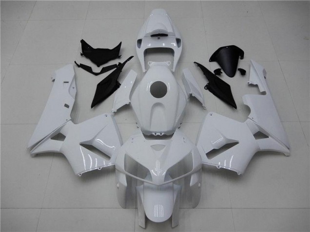 2005-2006 Glossy White Honda CBR600RR Replacement Motorcycle Fairings 2005-2006 Glossy White Honda CBR600RR Replacement Motorcycle Fairings