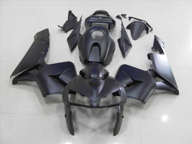 2005-2006 Matte Black Honda CBR600RR Motorcycle Fairing Kits 2005-2006 Matte Black Honda CBR600RR Motorcycle Fairing Kits