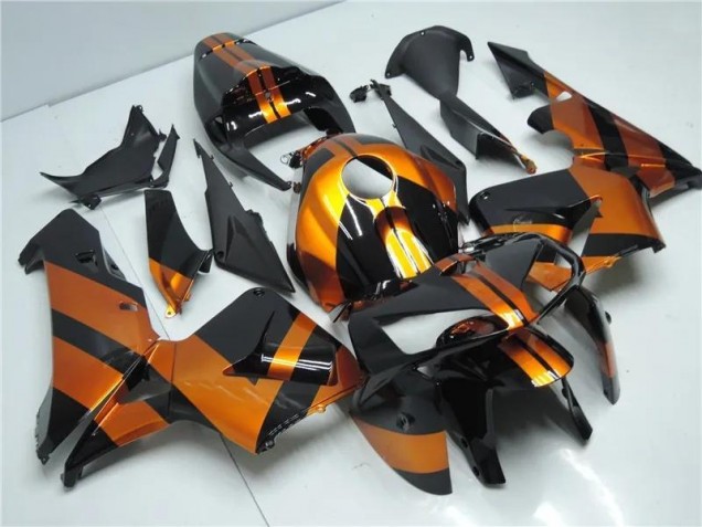 2005-2006 Orange Black Honda CBR600RR Motorcycle Fairing Kits 2005-2006 Orange Black Honda CBR600RR Motorcycle Fairing Kits