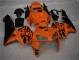 2005-2006 Orange Black Honda CBR600RR Motorbike Fairing 2005-2006 Orange Black Honda CBR600RR Motorbike Fairing
