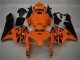 2005-2006 Orange Black Honda CBR600RR Motorbike Fairing 2005-2006 Orange Black Honda CBR600RR Motorbike Fairing