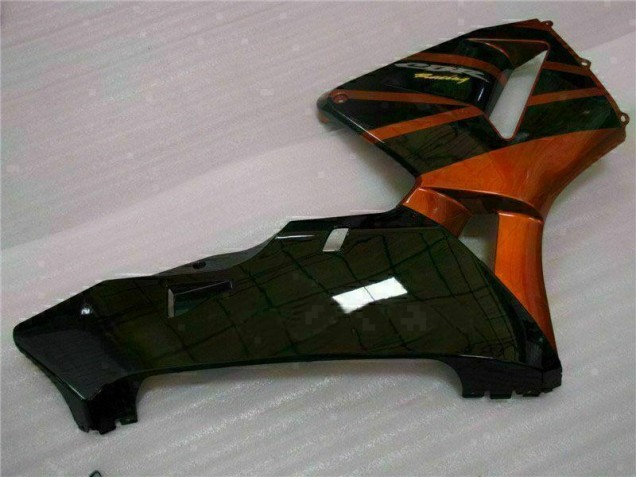 2005-2006 Orange Black Honda CBR600RR Bike Fairings 2005-2006 Orange Black Honda CBR600RR Bike Fairings