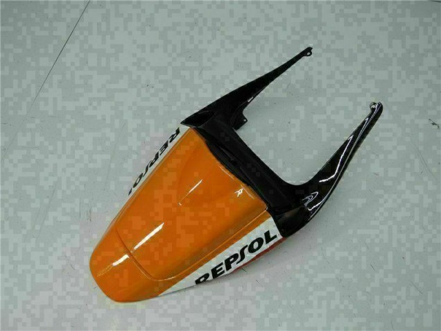 2005-2006 Orange Black Repsol Honda CBR600RR Motorbike Fairing 2005-2006 Orange Black Repsol Honda CBR600RR Motorbike Fairing
