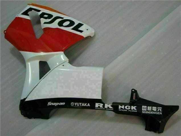2005-2006 Orange Black Repsol Honda CBR600RR Motorcycle Bodywork 2005-2006 Orange Black Repsol Honda CBR600RR Motorcycle Bodywork