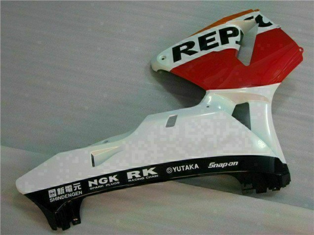 2005-2006 Orange Black Repsol Honda CBR600RR Motorcycle Bodywork 2005-2006 Orange Black Repsol Honda CBR600RR Motorcycle Bodywork