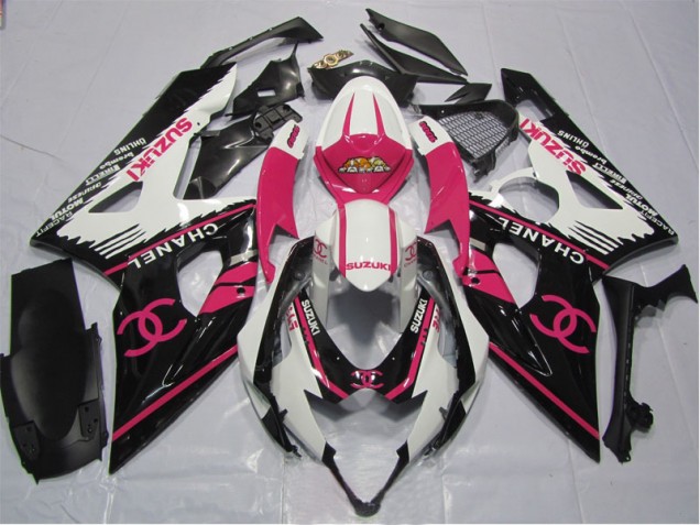 2005-2006 Pink Chanel Suzuki GSXR1000 Motorbike Fairing 2005-2006 Pink Chanel Suzuki GSXR1000 Motorbike Fairing