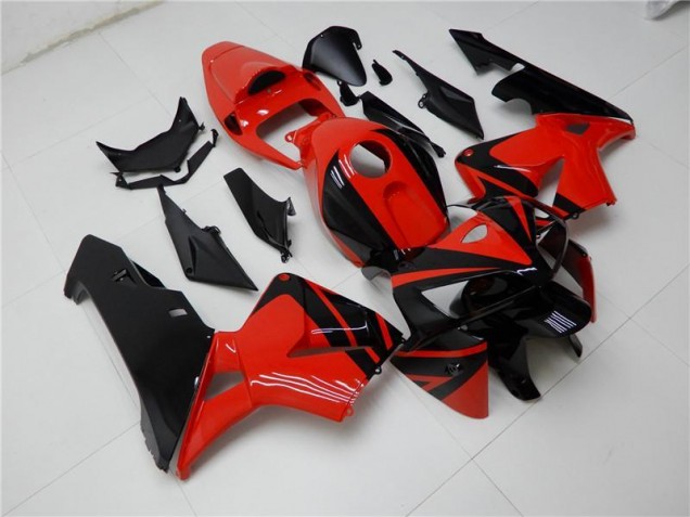 2005-2006 Red Black Honda CBR600RR Motorbike Fairing & Bodywork 2005-2006 Red Black Honda CBR600RR Motorbike Fairing & Bodywork