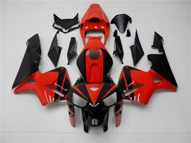 2005-2006 Red Black Honda CBR600RR Motorbike Fairing & Bodywork 2005-2006 Red Black Honda CBR600RR Motorbike Fairing & Bodywork