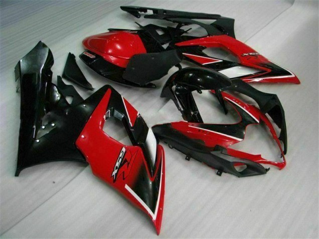 2005-2006 Red Black Suzuki GSXR 1000 Motorcycle Fairings 2005-2006 Red Black Suzuki GSXR 1000 Motorcycle Fairings