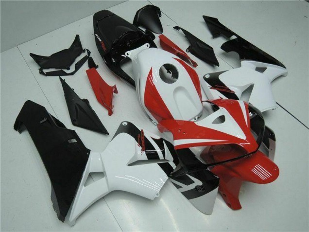 2005-2006 Red Honda CBR600RR Motorcycle Fairings 2005-2006 Red Honda CBR600RR Motorcycle Fairings