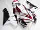 2005-2006 Red White Black Honda CBR600RR Motorcycle Fairing 2005-2006 Red White Black Honda CBR600RR Motorcycle Fairing