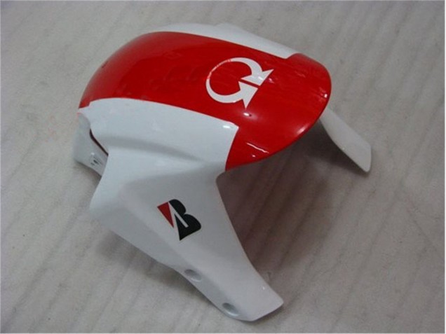 2005-2006 Red White Honda CBR600RR Bike Fairings 2005-2006 Red White Honda CBR600RR Bike Fairings