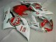 2005-2006 Red White Suzuki GSXR 1000 Motorcycle Replacement Fairings 2005-2006 Red White Suzuki GSXR 1000 Motorcycle Replacement Fairings