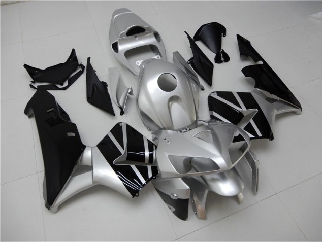 2005-2006 Silver Black Honda CBR600RR Motor Bike Fairings 2005-2006 Silver Black Honda CBR600RR Motor Bike Fairings