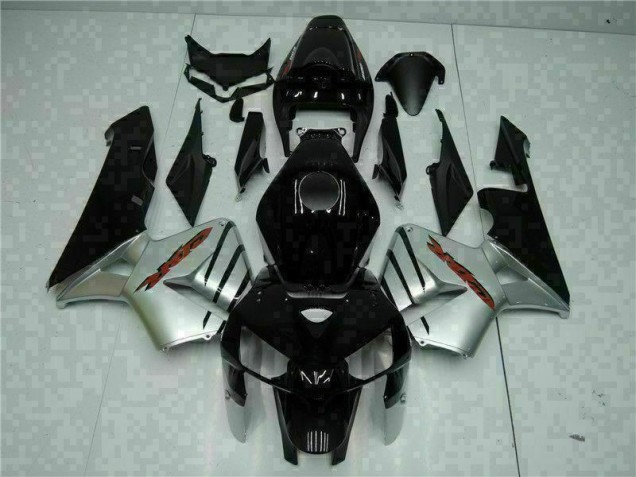 2005-2006 Silver Honda CBR600RR Motorbike Fairings 2005-2006 Silver Honda CBR600RR Motorbike Fairings