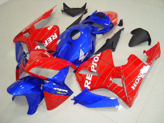 2005-2006 Spider Man Repsol Honda CBR600RR Motorcycle Fairing Kits 2005-2006 Spider Man Repsol Honda CBR600RR Motorcycle Fairing Kits