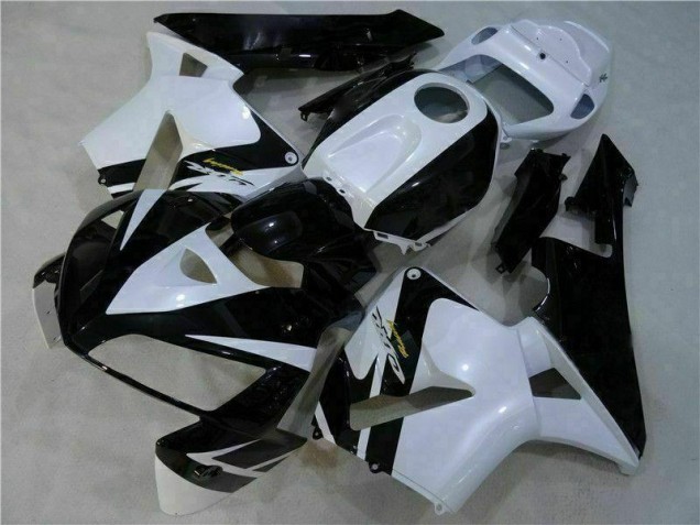 2005-2006 White Black Honda CBR600RR Motorbike Fairing 2005-2006 White Black Honda CBR600RR Motorbike Fairing