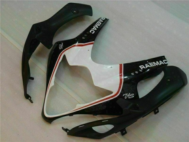 2005-2006 White Black Suzuki GSXR 1000 Motorcycle Fairings Kit 2005-2006 White Black Suzuki GSXR 1000 Motorcycle Fairings Kit