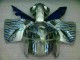 2005-2006 White Blue Flame Honda CBR600RR Motorcycle Fairing Kit 2005-2006 White Blue Flame Honda CBR600RR Motorcycle Fairing Kit