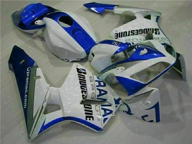2005-2006 White Blue Honda CBR600RR Motorcycle Fairing Kits 2005-2006 White Blue Honda CBR600RR Motorcycle Fairing Kits