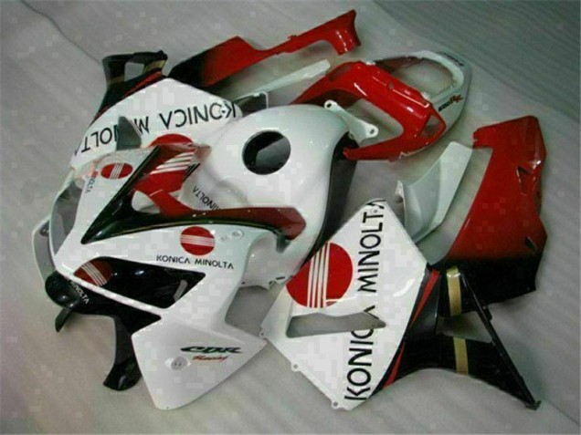 2005-2006 White Honda CBR600RR Motorcycle Fairing Kits 2005-2006 White Honda CBR600RR Motorcycle Fairing Kits