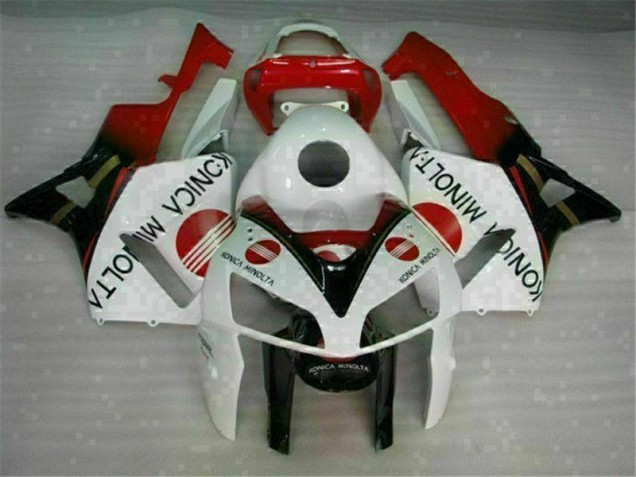 2005-2006 White Honda CBR600RR Motorcycle Fairing Kits 2005-2006 White Honda CBR600RR Motorcycle Fairing Kits