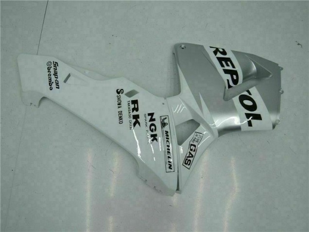 2005-2006 White Repsol Honda CBR600RR Bike Fairings & Bodywork 2005-2006 White Repsol Honda CBR600RR Bike Fairings & Bodywork