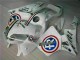 2005-2006 White Honda CBR600RR Bike Fairings 2005-2006 White Honda CBR600RR Bike Fairings
