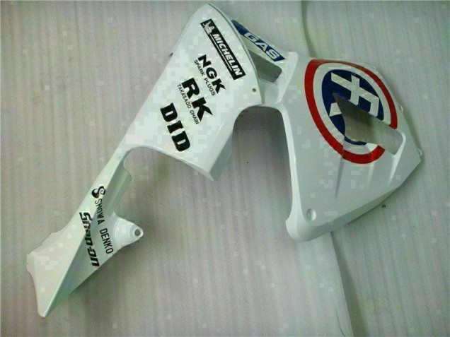 2005-2006 White Honda CBR600RR Bike Fairings 2005-2006 White Honda CBR600RR Bike Fairings