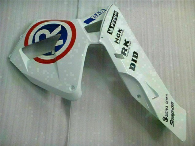 2005-2006 White Honda CBR600RR Bike Fairings 2005-2006 White Honda CBR600RR Bike Fairings