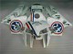 2005-2006 White Honda CBR600RR Bike Fairings 2005-2006 White Honda CBR600RR Bike Fairings