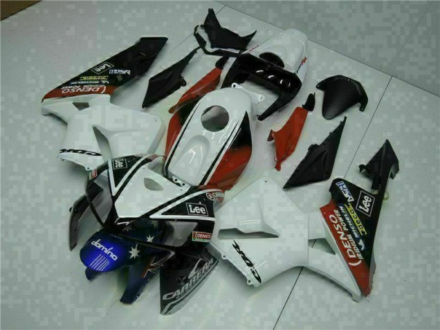 2005-2006 White Red Black Lee Honda CBR600RR Motorbike Fairing 2005-2006 White Red Black Lee Honda CBR600RR Motorbike Fairing