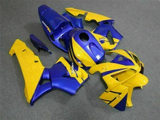 2005-2006 Yellow Honda CBR600RR Replacement Fairings 2005-2006 Yellow Honda CBR600RR Replacement Fairings