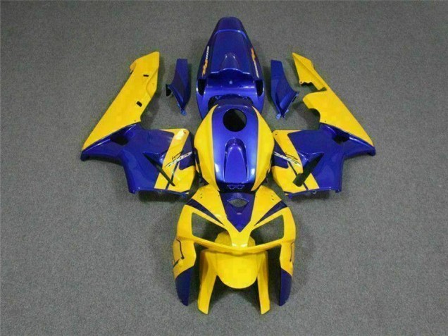 2005-2006 Yellow Honda CBR600RR Replacement Fairings 2005-2006 Yellow Honda CBR600RR Replacement Fairings