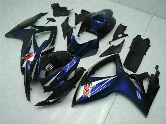 2006-2007 Black Blue Suzuki GSXR 600/750 Bike Fairings 2006-2007 Black Blue Suzuki GSXR 600/750 Bike Fairings