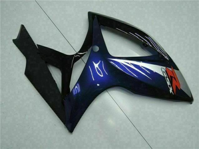 2006-2007 Black Blue Suzuki GSXR 600/750 Bike Fairings 2006-2007 Black Blue Suzuki GSXR 600/750 Bike Fairings